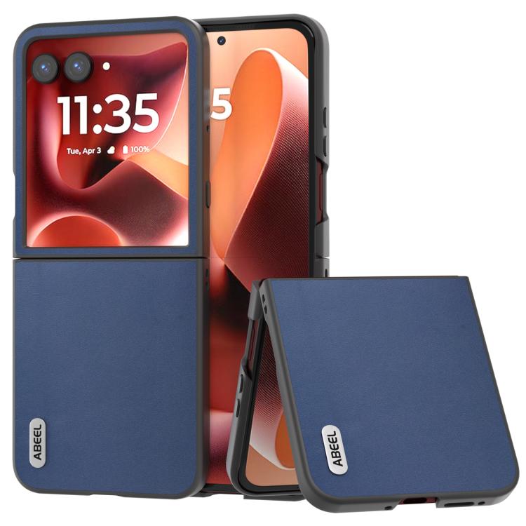 ABEEL Genuine Leather Xiaoya Series Phone Case, For Motorola Razr 60 Ultra, For Motorola Razr 50, For Motorola Razr 40, For Motorola Razr 40 Ultra