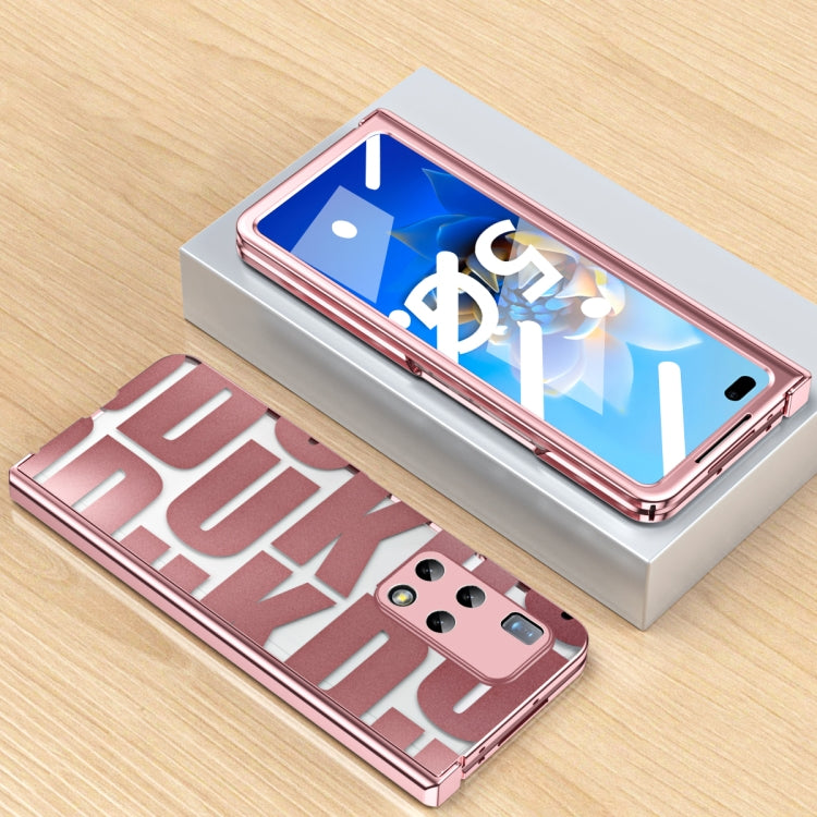 Integrated Electroplating Folding Phone Case with Hinge