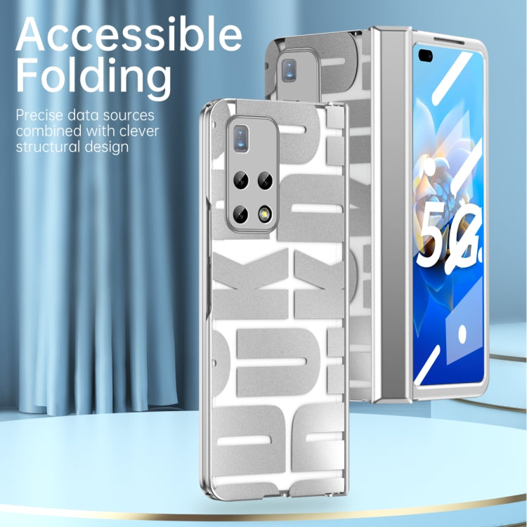 Integrated Electroplating Folding Phone Case with Hinge