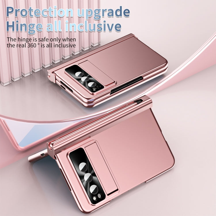 Integrated Electroplating PC Folding Phone Case