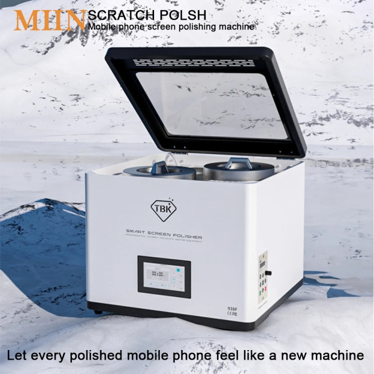 TBK 938F Automatic Grinding Polishing Machine Display Scratch Removal Machine, EU, AU, UK, US