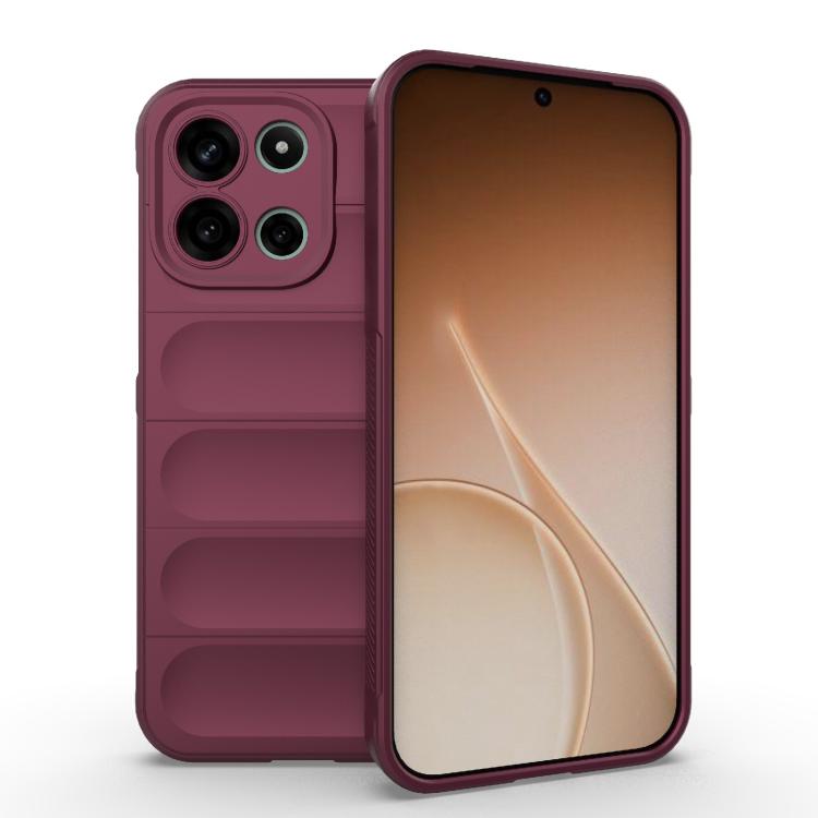 Magic Shield TPU + Flannel Phone Case, For OnePlus 15T 5G, For OnePlus Turbo 6 5G, For OnePlus 15R 5G Global, For OnePlus 15