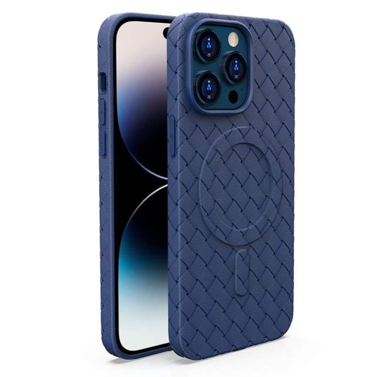 Woven Pattern MagSafe Magnetic Cooling Phone Case