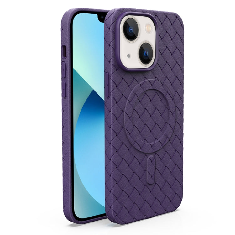 Woven Pattern MagSafe Magnetic Cooling Phone Case