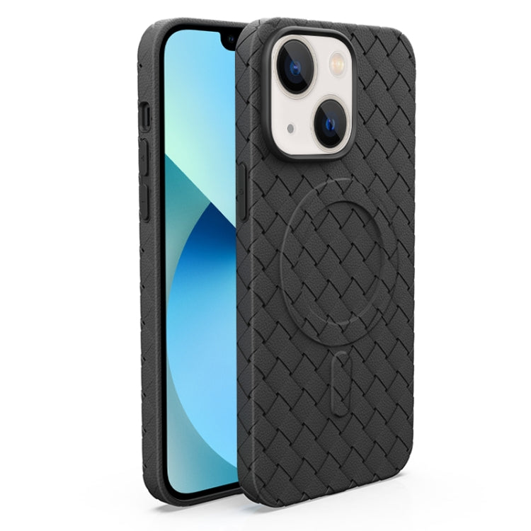 Woven Pattern MagSafe Magnetic Cooling Phone Case
