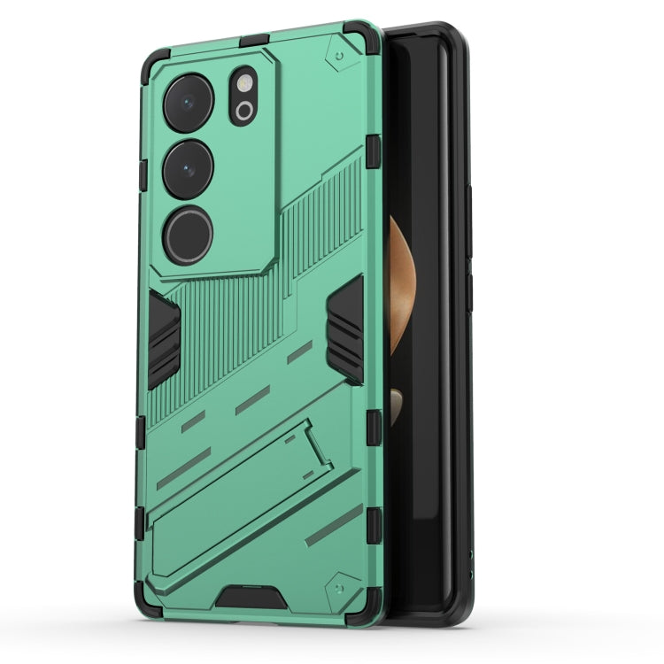 Punk Armor 2 in 1 PC + TPU Phone Case with Holder, For vivo iQOO 12 5G, For vivo Y200 5G Global, For vivo iQOO Z8, For vivo V29e, For vivo S17 / S17 Pro, For vivo S17e