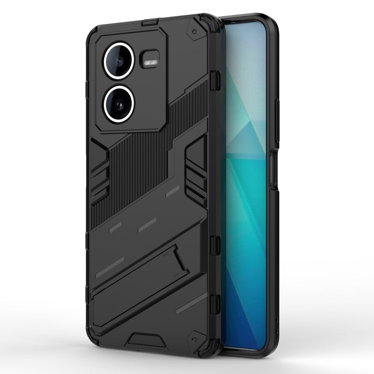 Punk Armor 2 in 1 PC + TPU Phone Case with Holder, For vivo iQOO 12 5G, For vivo Y200 5G Global, For vivo iQOO Z8, For vivo V29e, For vivo S17 / S17 Pro, For vivo S17e