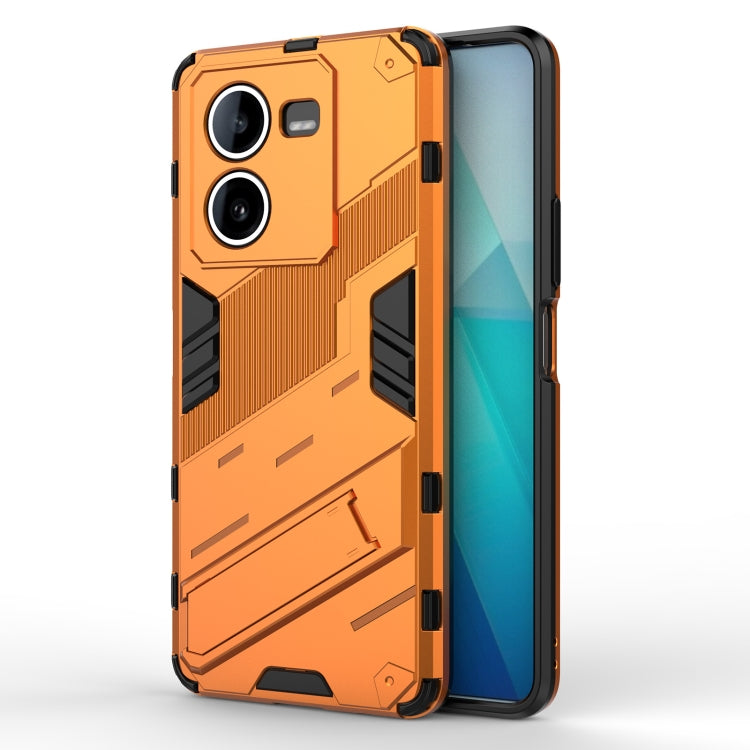 Punk Armor 2 in 1 PC + TPU Phone Case with Holder, For vivo iQOO 12 5G, For vivo Y200 5G Global, For vivo iQOO Z8, For vivo V29e, For vivo S17 / S17 Pro, For vivo S17e