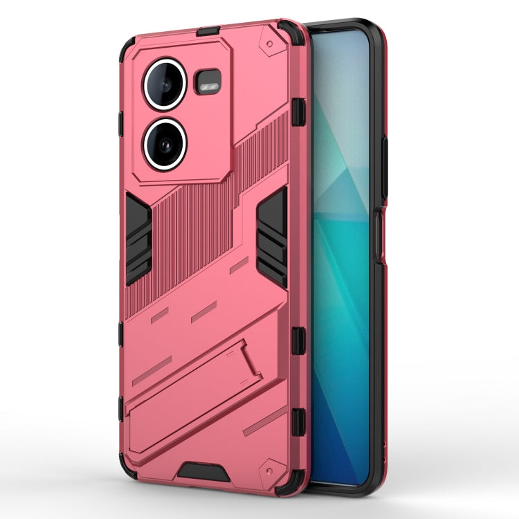 Punk Armor 2 in 1 PC + TPU Phone Case with Holder, For vivo iQOO 12 5G, For vivo Y200 5G Global, For vivo iQOO Z8, For vivo V29e, For vivo S17 / S17 Pro, For vivo S17e