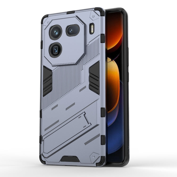 Punk Armor 2 in 1 PC + TPU Phone Case with Holder, For vivo iQOO Z9 5G, For vivo iQOO Z9 Turbo 5G, For vivo iQOO Neo9 5G, For vivo S18E 5G, For vivo S18 5G, For vivo iQOO 12 Pro 5G