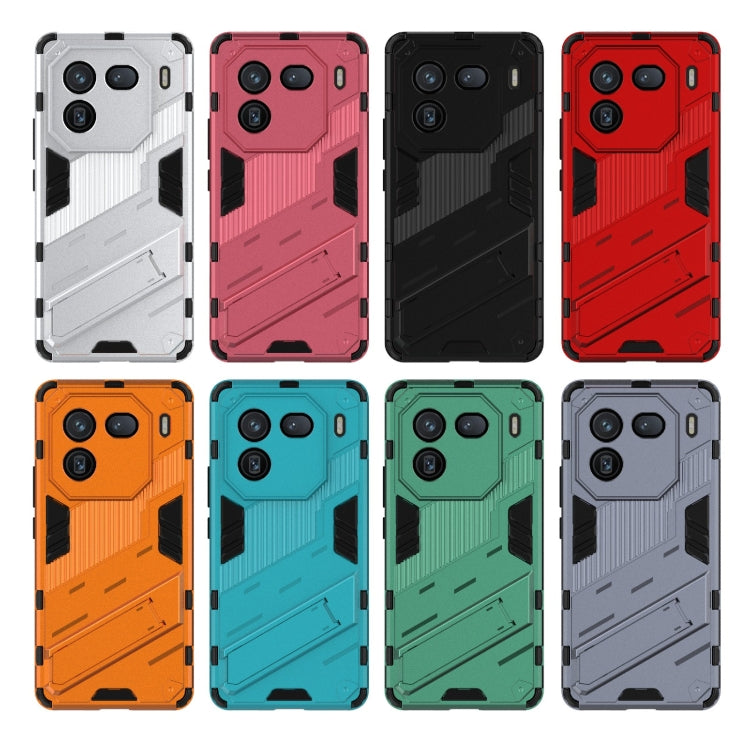 Punk Armor 2 in 1 PC + TPU Phone Case with Holder, For vivo iQOO 12 5G, For vivo Y200 5G Global, For vivo iQOO Z8, For vivo V29e, For vivo S17 / S17 Pro, For vivo S17e
