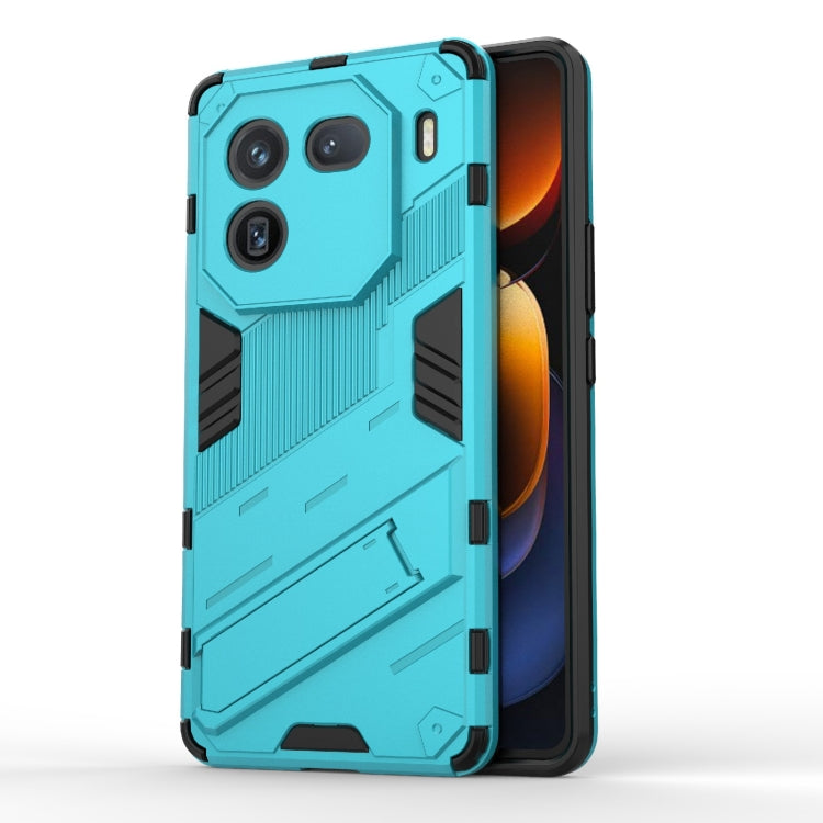 Punk Armor 2 in 1 PC + TPU Phone Case with Holder, For vivo iQOO 12 5G, For vivo Y200 5G Global, For vivo iQOO Z8, For vivo V29e, For vivo S17 / S17 Pro, For vivo S17e