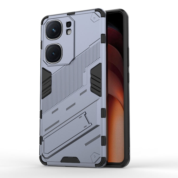 Punk Armor 2 in 1 PC + TPU Phone Case with Holder, For vivo iQOO Z9 5G, For vivo iQOO Z9 Turbo 5G, For vivo iQOO Neo9 5G, For vivo S18E 5G, For vivo S18 5G, For vivo iQOO 12 Pro 5G