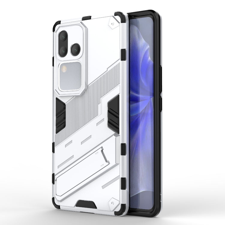 Punk Armor 2 in 1 PC + TPU Phone Case with Holder, For vivo iQOO Z9 5G, For vivo iQOO Z9 Turbo 5G, For vivo iQOO Neo9 5G, For vivo S18E 5G, For vivo S18 5G, For vivo iQOO 12 Pro 5G