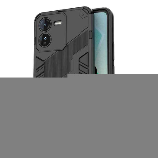 Punk Armor 2 in 1 PC + TPU Phone Case with Holder, For vivo iQOO Z9 5G, For vivo iQOO Z9 Turbo 5G, For vivo iQOO Neo9 5G, For vivo S18E 5G, For vivo S18 5G, For vivo iQOO 12 Pro 5G