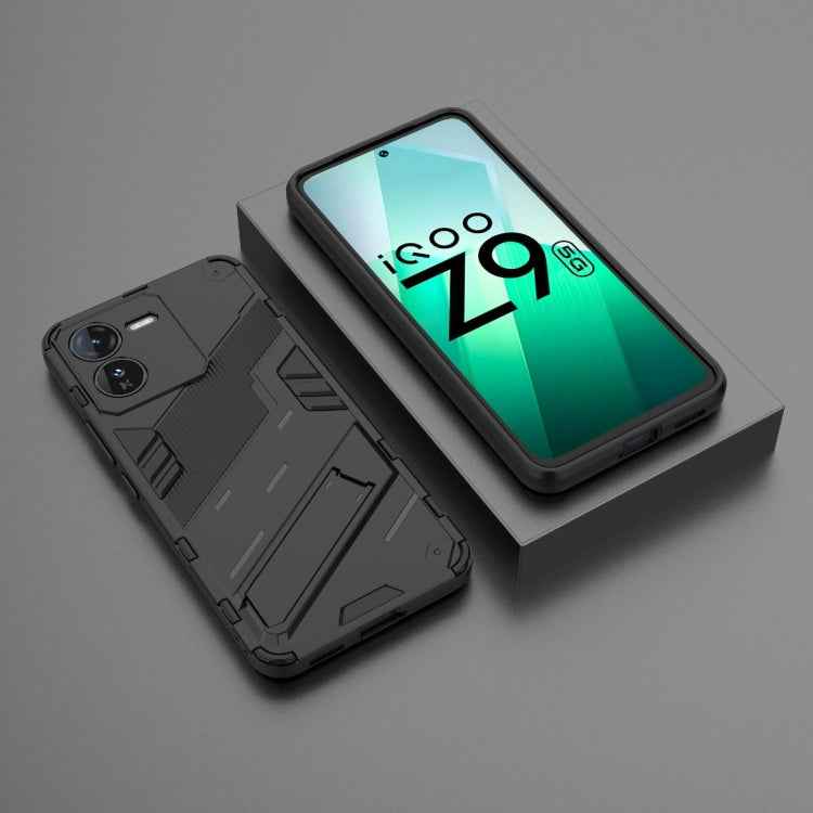 Punk Armor 2 in 1 PC + TPU Phone Case with Holder, For vivo iQOO Z9 5G, For vivo iQOO Z9 Turbo 5G, For vivo iQOO Neo9 5G, For vivo S18E 5G, For vivo S18 5G, For vivo iQOO 12 Pro 5G