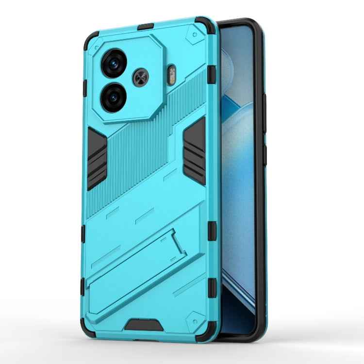 Punk Armor 2 in 1 PC + TPU Phone Case with Holder, For vivo iQOO Z9 5G, For vivo iQOO Z9 Turbo 5G, For vivo iQOO Neo9 5G, For vivo S18E 5G, For vivo S18 5G, For vivo iQOO 12 Pro 5G