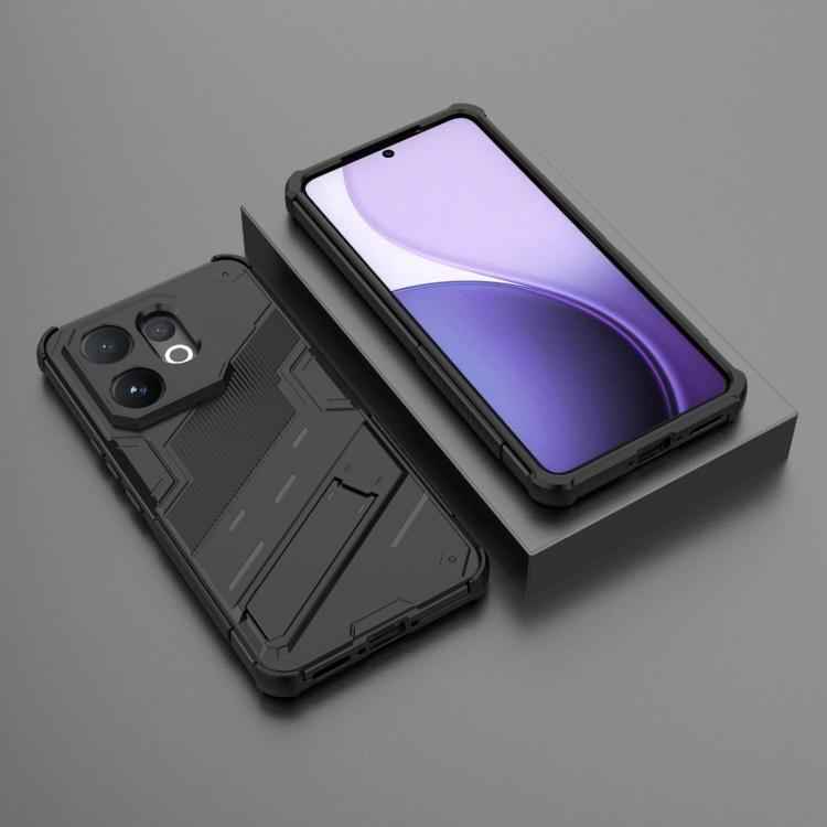 Punk Armor 2 in 1 PC + TPU Phone Case with Holder, For vivo V60 5G Global, For vivo V50 5G Global, For vivo iQOO Z9s Pro 5G India, For vivo iQOO Z9s 5G Global, For vivo V30e 5G Global, For vivo iQOO Z9X 5G