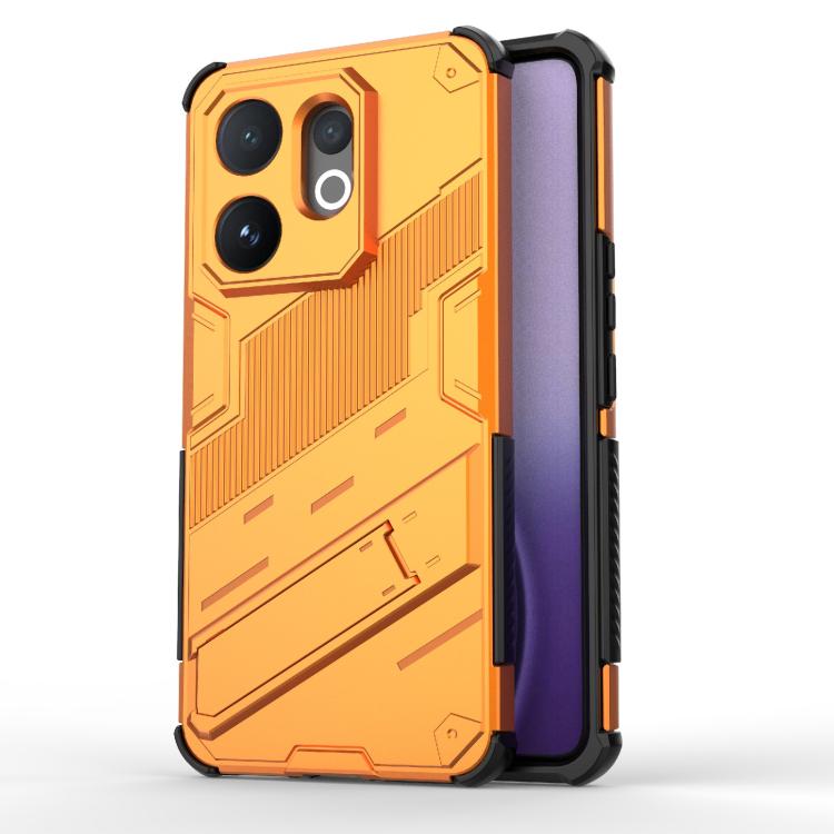Punk Armor 2 in 1 PC + TPU Phone Case with Holder, For vivo V60 5G Global, For vivo V50 5G Global, For vivo iQOO Z9s Pro 5G India, For vivo iQOO Z9s 5G Global, For vivo V30e 5G Global, For vivo iQOO Z9X 5G
