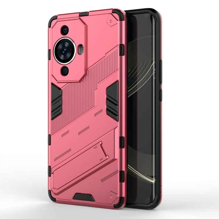 Punk Armor 2 in 1 PC + TPU Phone Case with Holder, For Huawei nova 12 5G, For Huawei Mate 60, For Huawei Mate 60 Pro, For Huawei nova 11i 4G, For Huawei nova 11 Pro 4G, For Huawei nova 11 4G