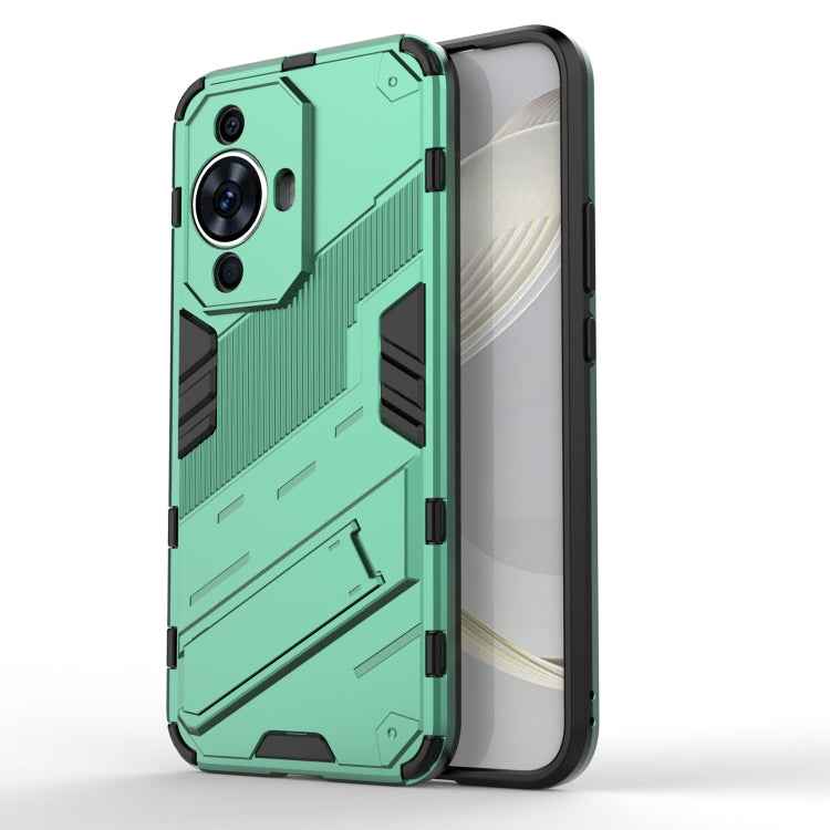 Punk Armor 2 in 1 PC + TPU Phone Case with Holder, For Huawei nova 12 5G, For Huawei Mate 60, For Huawei Mate 60 Pro, For Huawei nova 11i 4G, For Huawei nova 11 Pro 4G, For Huawei nova 11 4G