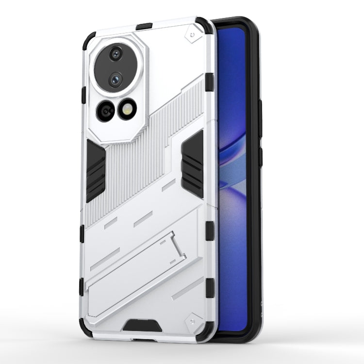 Punk Armor 2 in 1 PC + TPU Phone Case with Holder, For Huawei Mate 70 Pro / 70 Pro+, For Huawei Pura 70 Pro / 70 Pro+, For Huawei Pura 70 Ultra, For Huawei Pura 70, For Huawei nova 11 SE, For Huawei nova 12 Pro