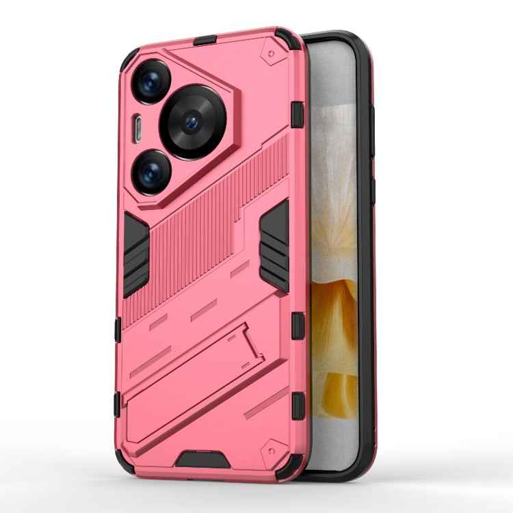 Punk Armor 2 in 1 PC + TPU Phone Case with Holder, For Huawei Mate 70 Pro / 70 Pro+, For Huawei Pura 70 Pro / 70 Pro+, For Huawei Pura 70 Ultra, For Huawei Pura 70, For Huawei nova 11 SE, For Huawei nova 12 Pro