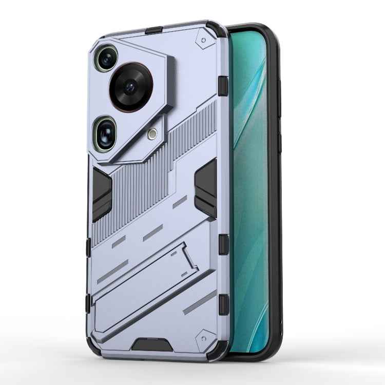 Punk Armor 2 in 1 PC + TPU Phone Case with Holder, For Huawei Mate 70 Pro / 70 Pro+, For Huawei Pura 70 Pro / 70 Pro+, For Huawei Pura 70 Ultra, For Huawei Pura 70, For Huawei nova 11 SE, For Huawei nova 12 Pro