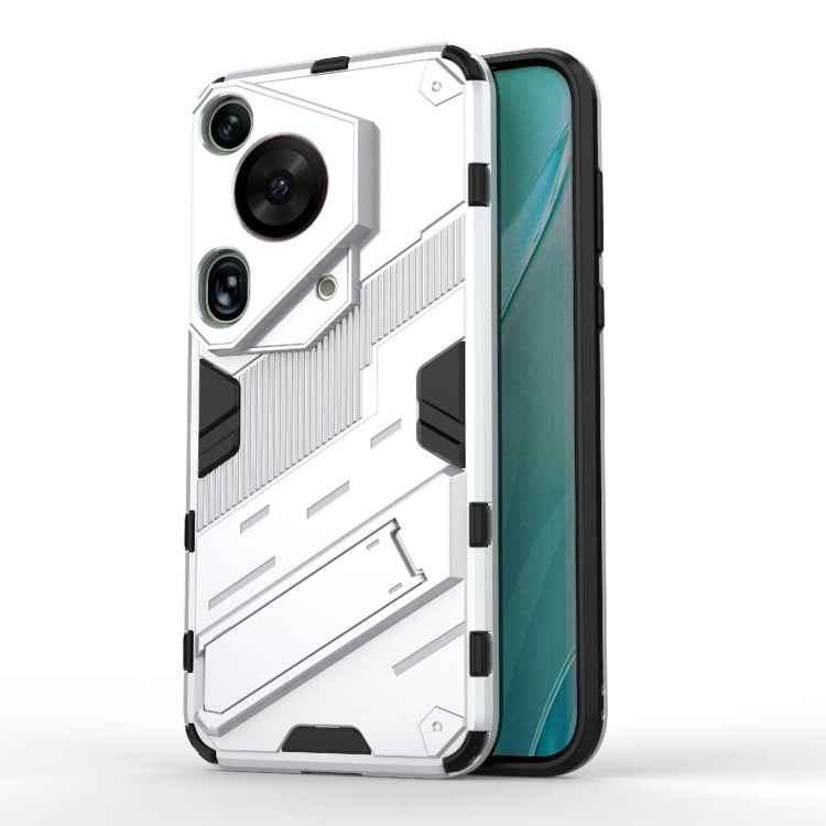 Punk Armor 2 in 1 PC + TPU Phone Case with Holder, For Huawei Mate 70 Pro / 70 Pro+, For Huawei Pura 70 Pro / 70 Pro+, For Huawei Pura 70 Ultra, For Huawei Pura 70, For Huawei nova 11 SE, For Huawei nova 12 Pro