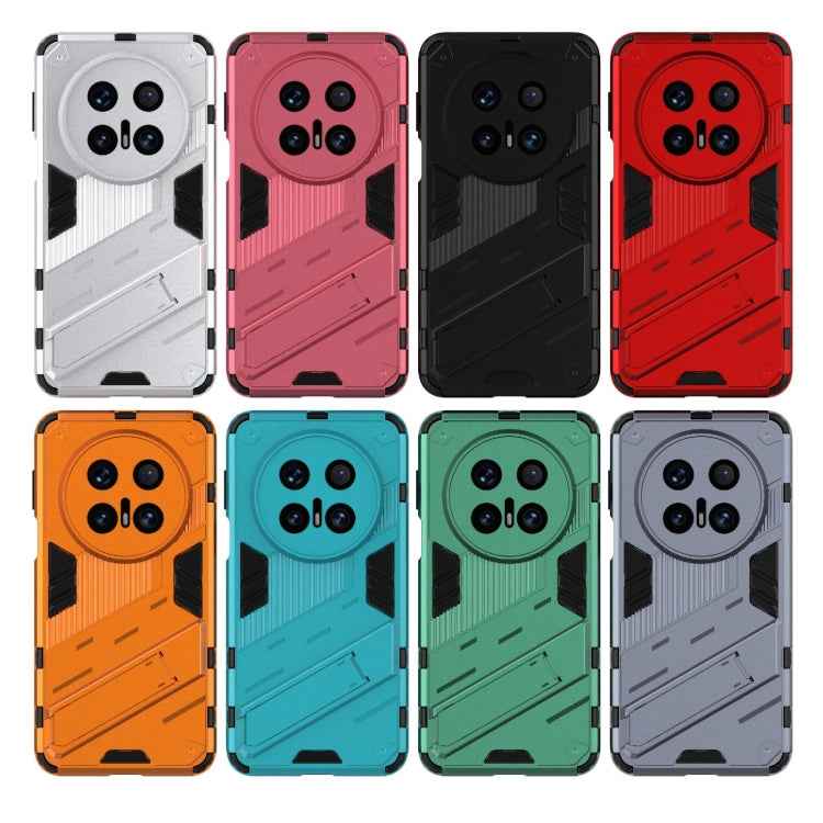 Punk Armor 2 in 1 PC + TPU Phone Case with Holder, For Huawei Mate 70 Pro / 70 Pro+, For Huawei Pura 70 Pro / 70 Pro+, For Huawei Pura 70 Ultra, For Huawei Pura 70, For Huawei nova 11 SE, For Huawei nova 12 Pro