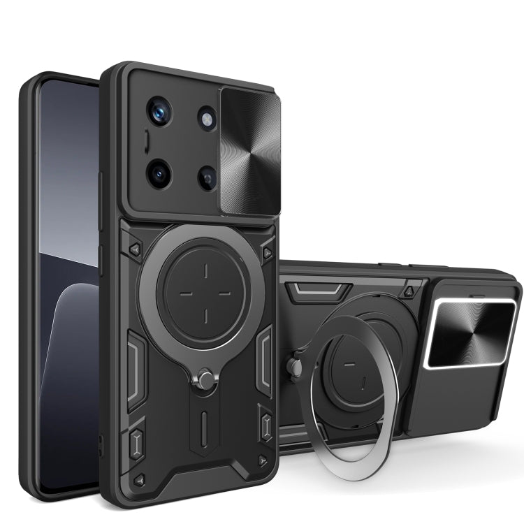 CD Texture Sliding Camshield Magnetic Holder Phone Case, For Realme GT 6T, For Realme 12 5G Global, For Realme 12 Pro / 12 Pro+ / 12+, For Realme 11 4G Global, For Realme 11 5G Global / 11x 5G, For Realme C53 4G / Narzo N53, For Realme C65 4G          ...