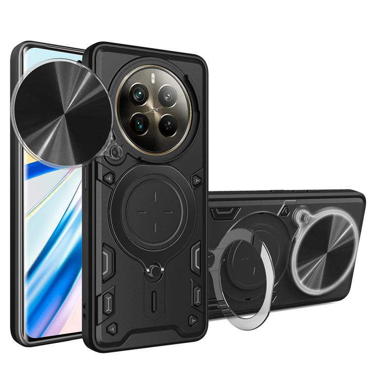 CD Texture Sliding Camshield Magnetic Holder Phone Case, For Realme GT 6T, For Realme 12 5G Global, For Realme 12 Pro / 12 Pro+ / 12+, For Realme 11 4G Global, For Realme 11 5G Global / 11x 5G, For Realme C53 4G / Narzo N53, For Realme C65 4G          ...