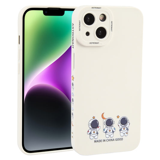 Astronaut Pattern TPU Phone Case