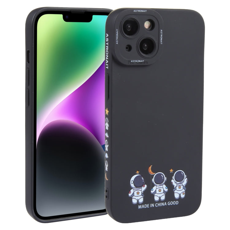 Astronaut Pattern TPU Phone Case