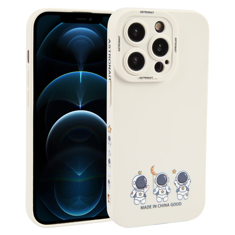 Astronaut Pattern TPU Phone Case