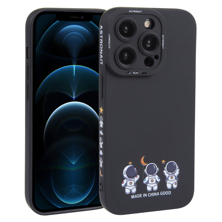 Astronaut Pattern TPU Phone Case