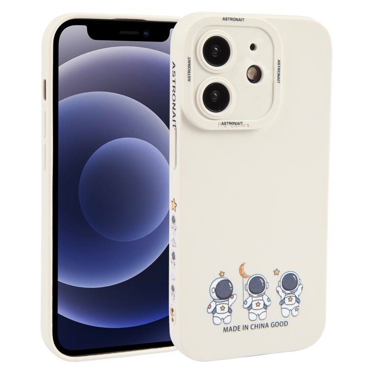 Astronaut Pattern TPU Phone Case