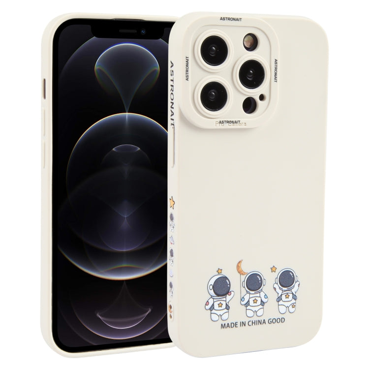 Astronaut Pattern TPU Phone Case