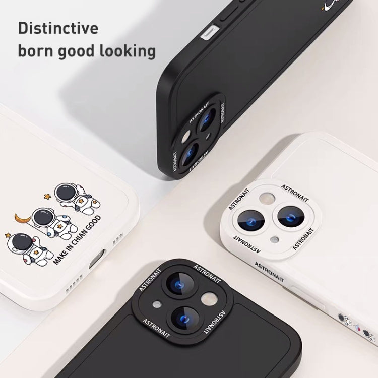 Astronaut Pattern TPU Phone Case