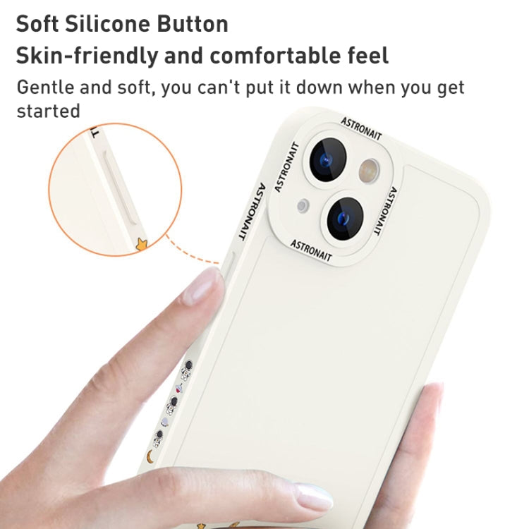 Astronaut Pattern TPU Phone Case