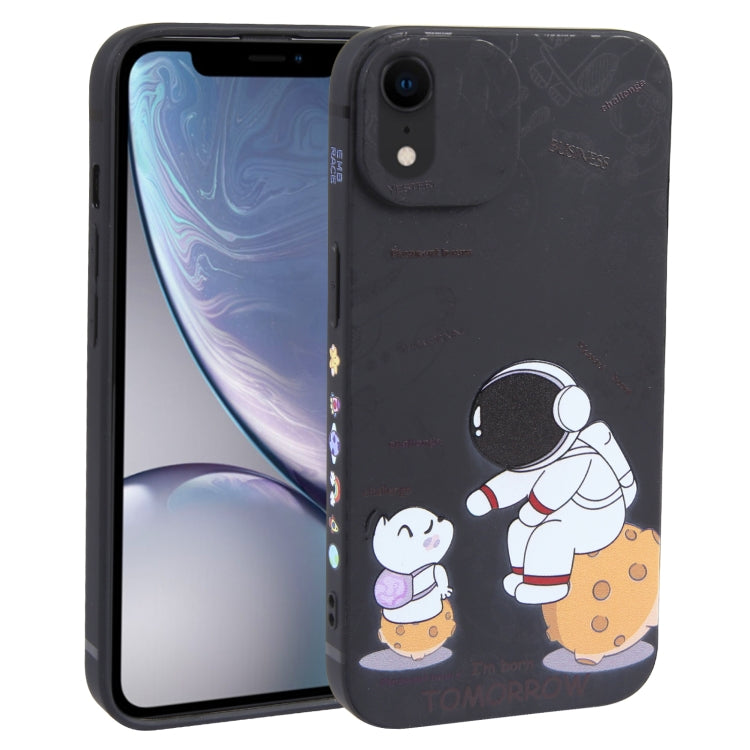 Astronaut Pattern Frosted TPU Phone Case