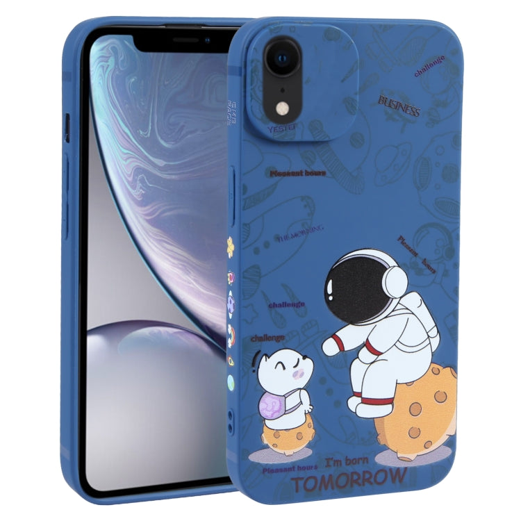 Astronaut Pattern Frosted TPU Phone Case