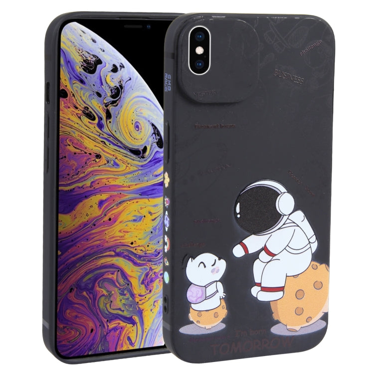 Astronaut Pattern Frosted TPU Phone Case