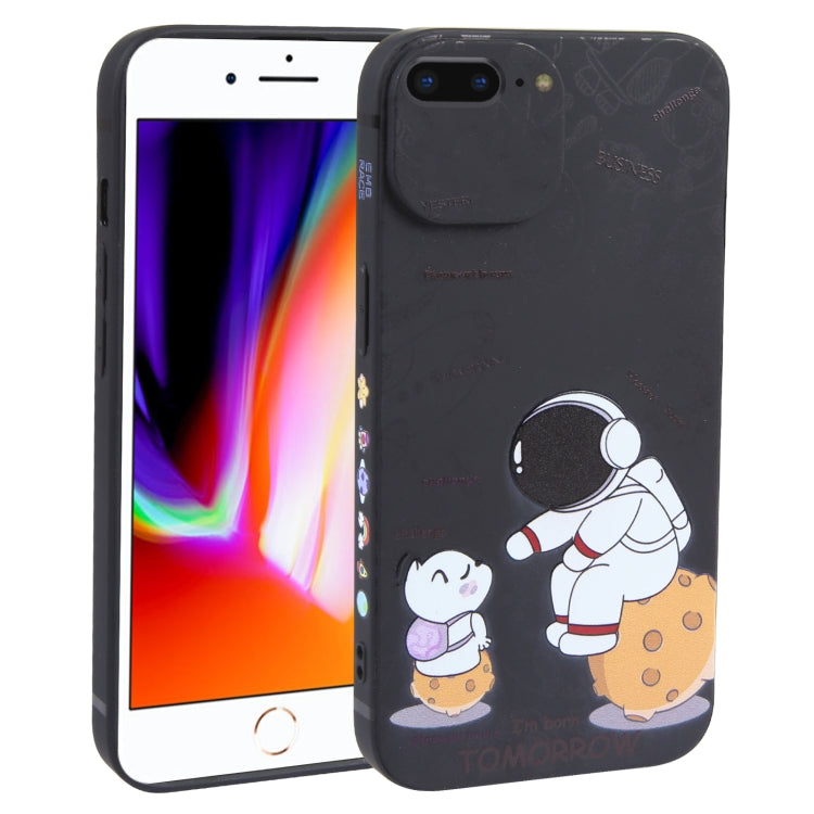Astronaut Pattern Frosted TPU Phone Case