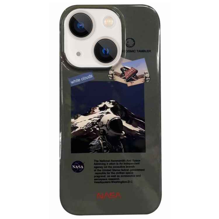 Astronaut Pattern Glossy PC Phone Case