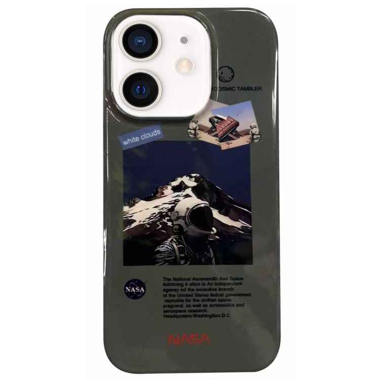 Astronaut Pattern Glossy PC Phone Case