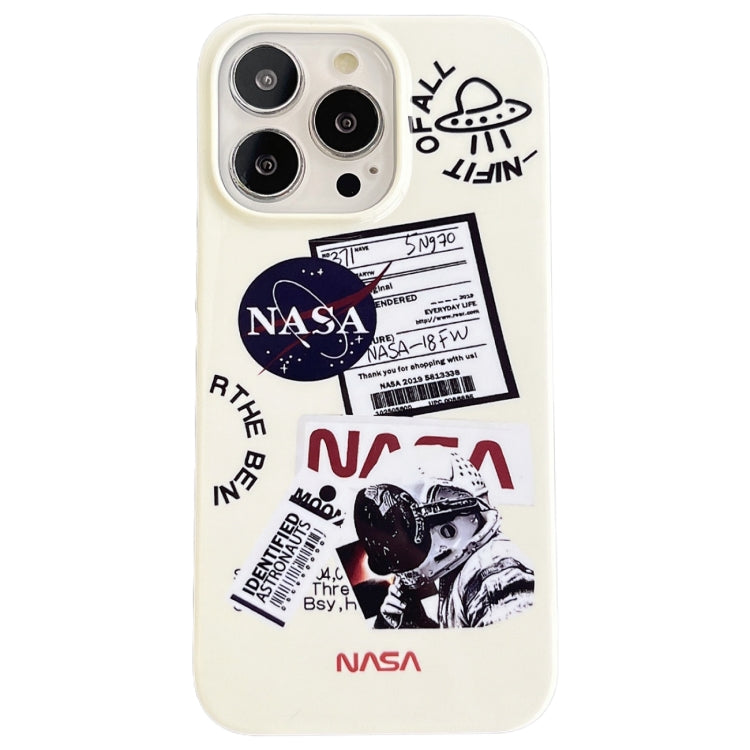 Astronaut Pattern Glossy PC Phone Case