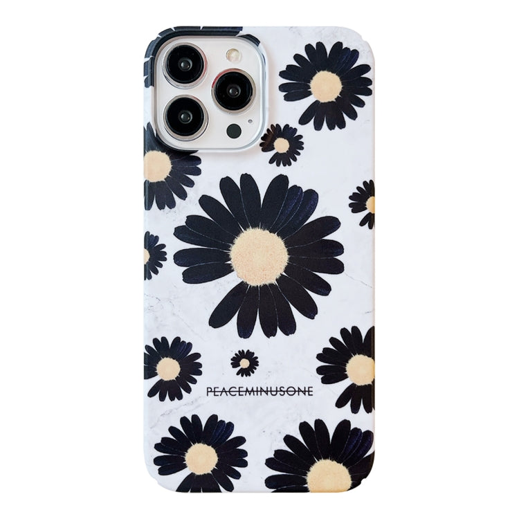 Frosted Daisy Film Phone Case, For iPhone 15 Pro Max, For iPhone 15 Pro, For iPhone 15 Plus, For iPhone 15, For iPhone 14 Plus, For iPhone 14, For iPhone 14 Pro, For iPhone 14 Pro Max, For iPhone 13 Pro Max, For iPhone 13 Pro, For iPhone 13, For iPhone...