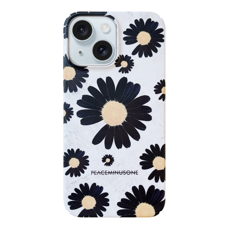 Frosted Daisy Film Phone Case, For iPhone 15 Pro Max, For iPhone 15 Pro, For iPhone 15 Plus, For iPhone 15, For iPhone 14 Plus, For iPhone 14, For iPhone 14 Pro, For iPhone 14 Pro Max, For iPhone 13 Pro Max, For iPhone 13 Pro, For iPhone 13, For iPhone...