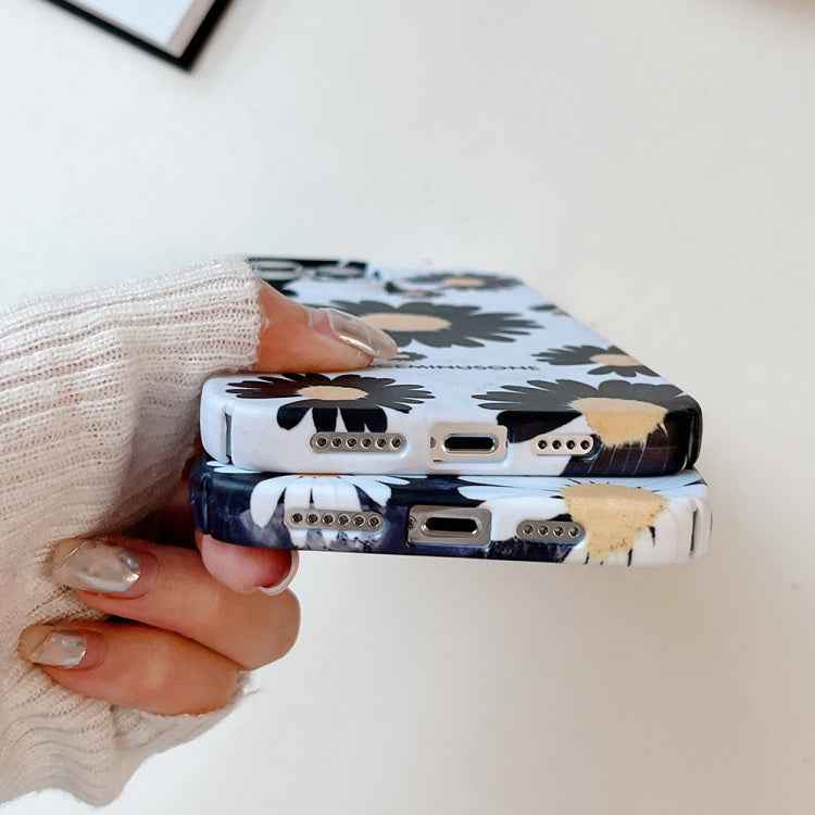 Frosted Daisy Film Phone Case